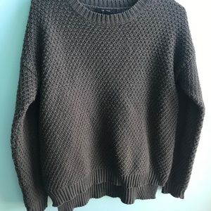 Forever 21 olive green sweater
